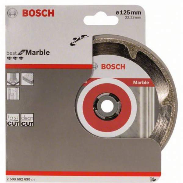 Алмазный диск BOSCH Best for Marble125-22,23