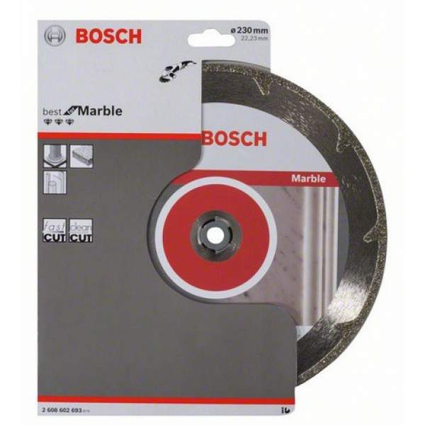Алмазный диск BOSCH 230-22,23 круг Best for Marble