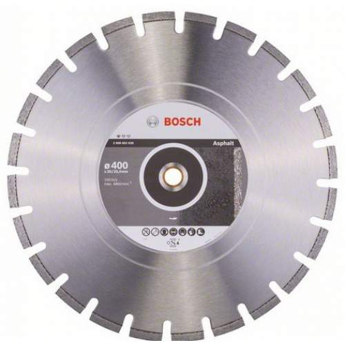 BOSCH Алмазный диск Standard for Asphalt400-20/25,4