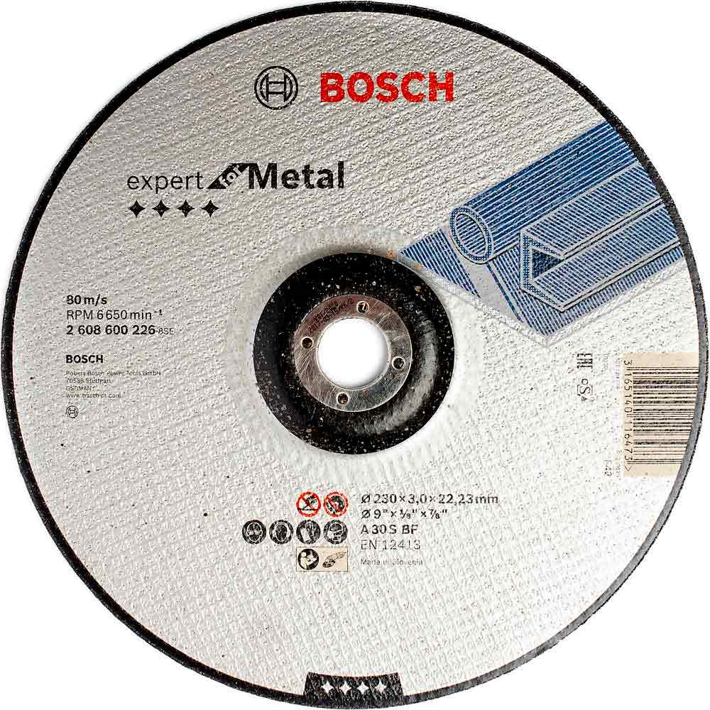 Отрезной круг BOSCH МЕТАЛЛ 230Х3 ВОГН