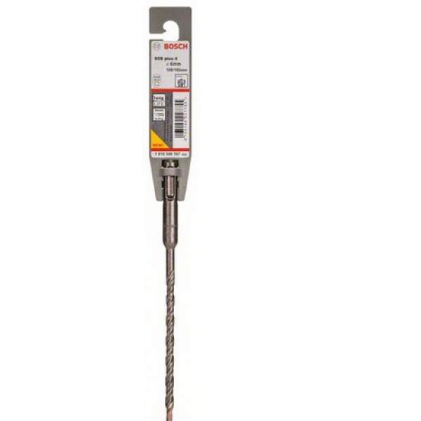 SDS Plus-5, 6x100x165 сверло-бур по бетону [Сверло SDS-Plus BOSCH SDS Plus-5, 6x100x165 -бур по бетону]