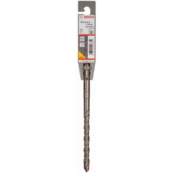 SDS Plus-5, сверло-бур по бетону, 10x100x165 [Сверло SDS-Plus BOSCH SDS Plus-5, -бур по бетону, 10x100x165]
