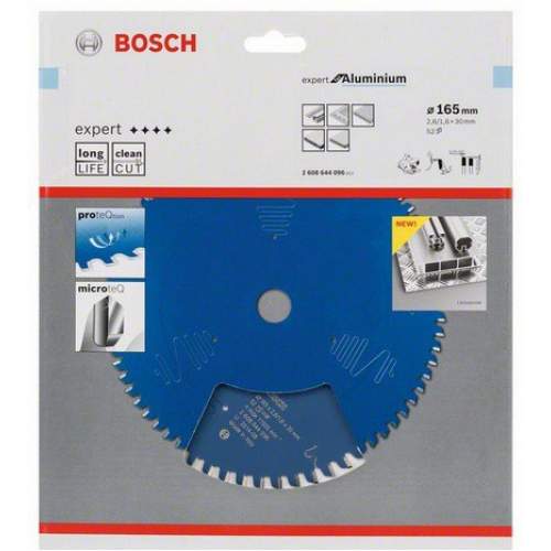 Пильный диск BOSCH Expert for Aluminium 165x30x2.6/1.6x52T