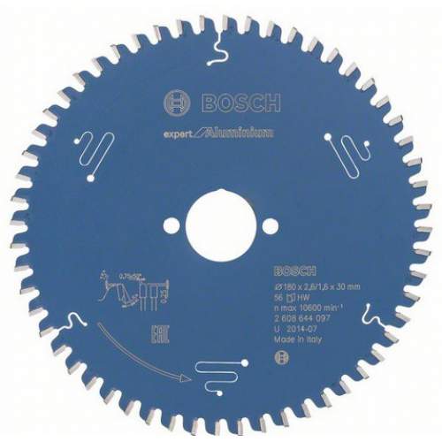 BOSCH Пильный диск Expert for Aluminium 180x30x2.6/1.6x56T