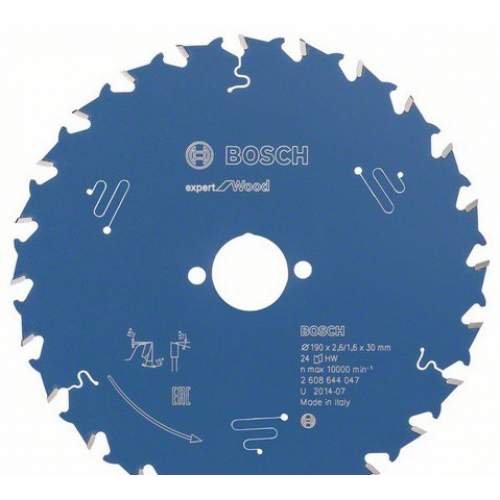 BOSCH Пильный диск Expert for Wood 190x30x2.6/1.6x24T
