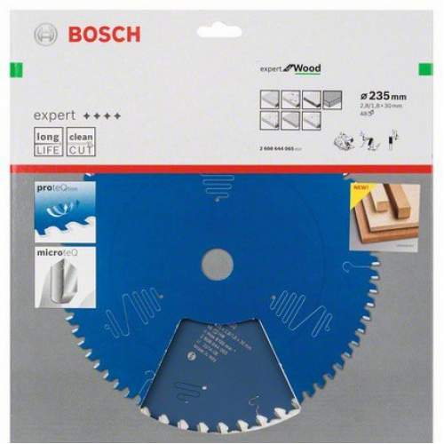 BOSCH Пильный диск Expert for Wood 235x30x2.8/1.8x48T