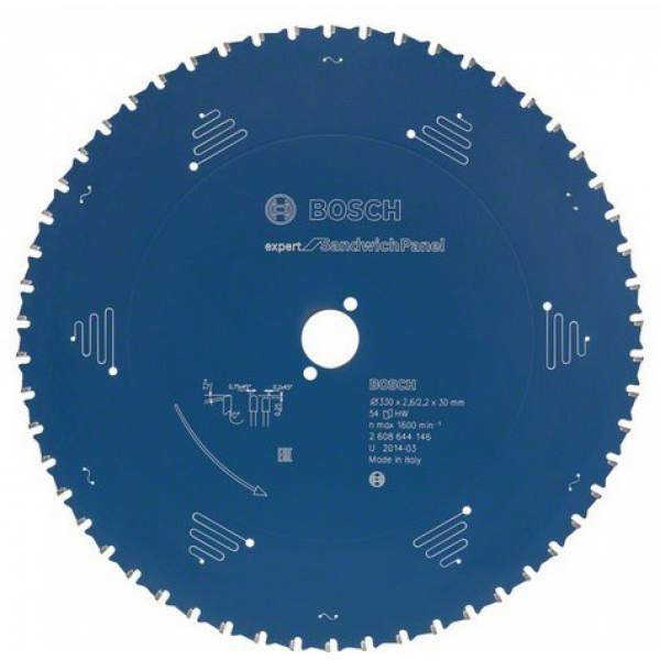 Пильный диск BOSCH 210x30x36  E.f.SPanel