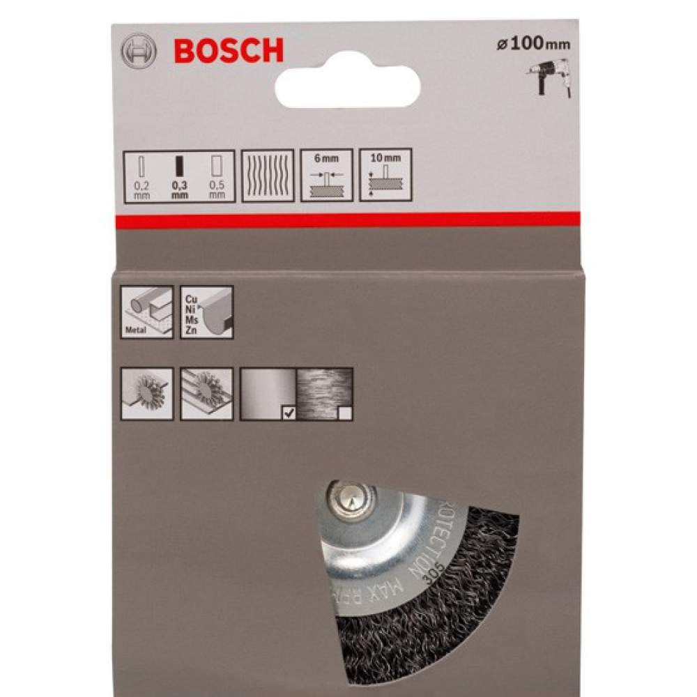 Щетка BOSCH ДИСКОВАЯ  0.3 Х 100ММ