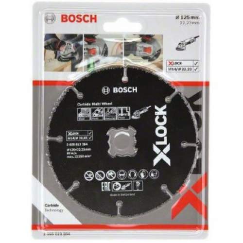 BOSCH X-LOCK Отрезной круг по дереву 125 х 1 х 22,23  мм