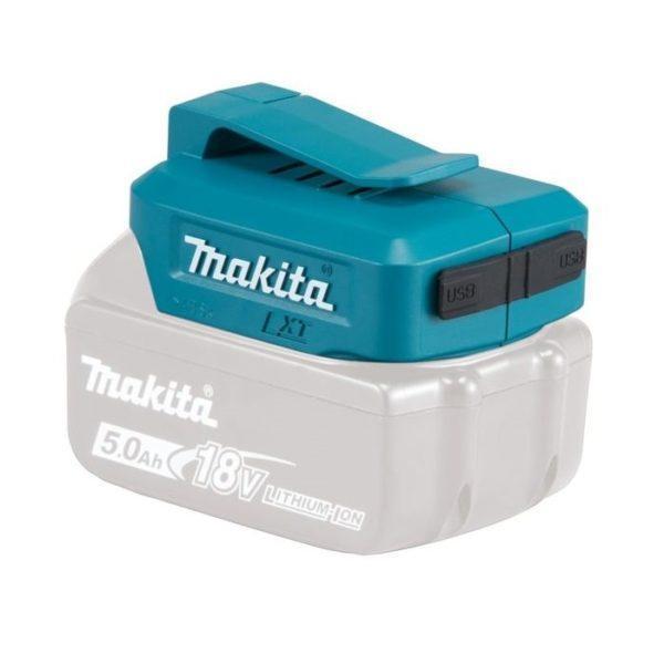 Аккумуляторы и зарядные устройства MAKITA USB Адаптер для LXT 14.4/18В