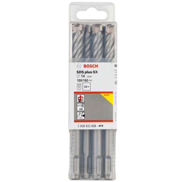 14x100x160 SDS Plus-5X [Сверло SDS-Plus BOSCH]