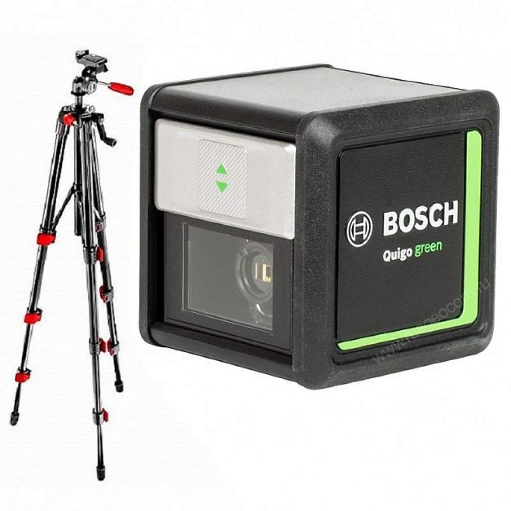 Нивелир лазерный BOSCH Quigo Green + штатив