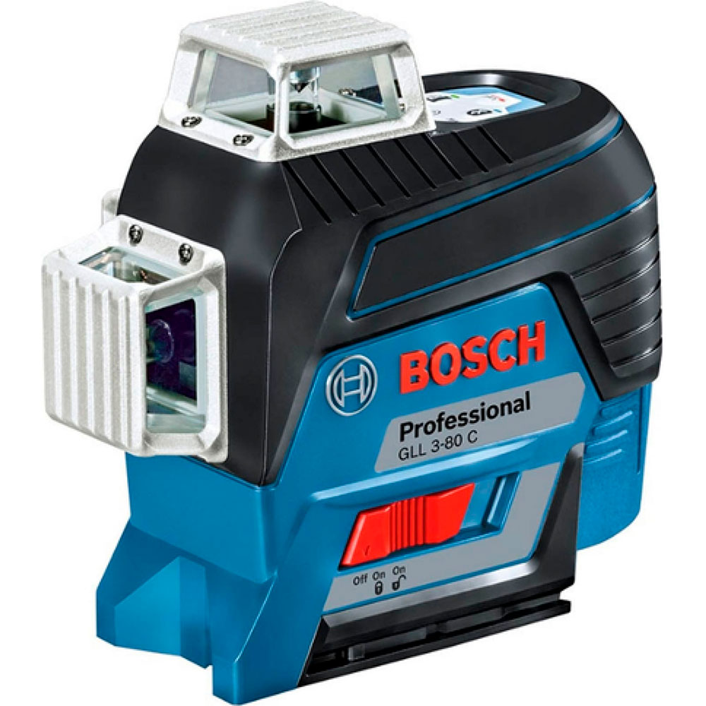 Нивелир лазерный BOSCH GLL 3-80 C Professional с BM1 и LR7 в L-Boxx