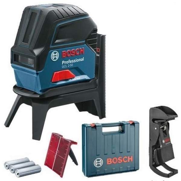GCL 2-50 (RM1, BM3, case) [Нивелир лазерный BOSCH]