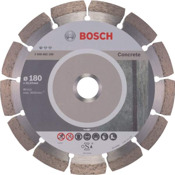 180-22.23 алмазный круг Standard for Concrete [Алмазный диск BOSCH 180-22.23 круг Standard for Concrete]