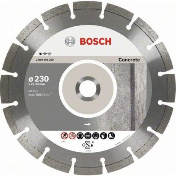 230x2.3x22.23 Standart Concrete [Алмазный диск BOSCH]