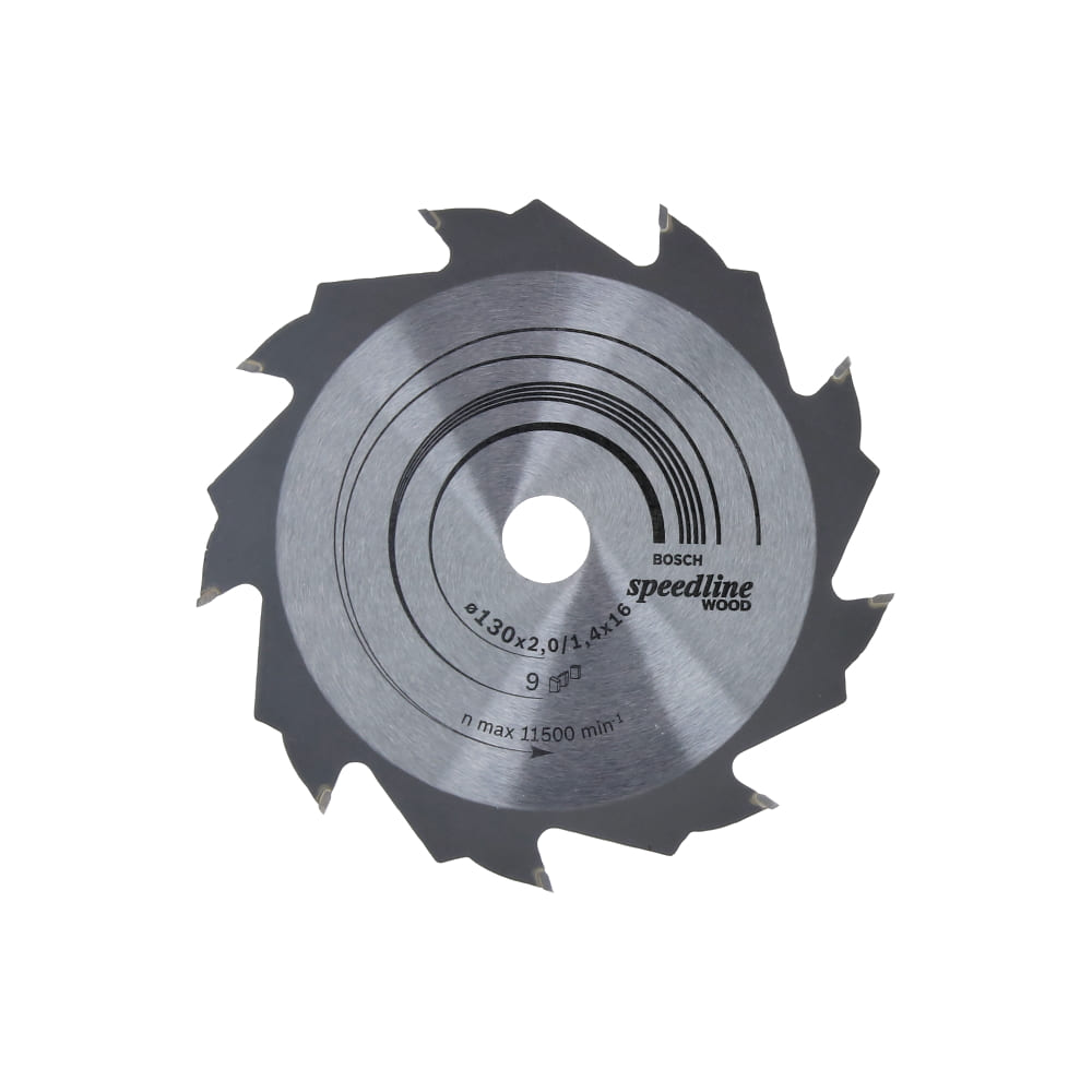 Пильный диск BOSCH ЦИРКУЛЯРНЫЙ 130X16 9 SPEEDLINE