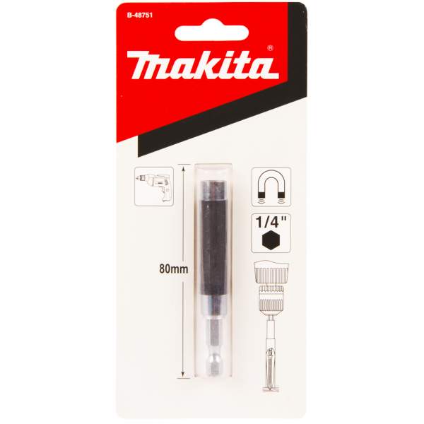 Держатель для бит MAKITA насадки и шурупа 80 мм
