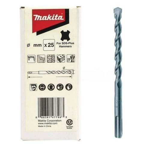Сверло SDS-Plus MAKITA Набор буров 6x160, 25шт.