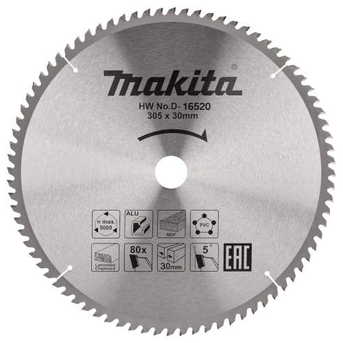MAKITA Пильный диск для алюминия 305x30x2.2x80T