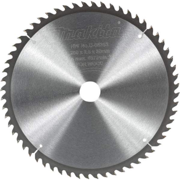 Пильный диск для дерева, 260x30x1,8x60T [Пильный диск MAKITA для дерева, 260x30x1,8x60T]