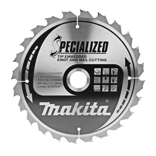 Пильный диск MAKITA для демонтажных работ, B-31413 235x30x1.6x24T