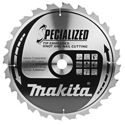 MAKITA Пильный диск для демонтажных работ, 355x30x2.2x24T