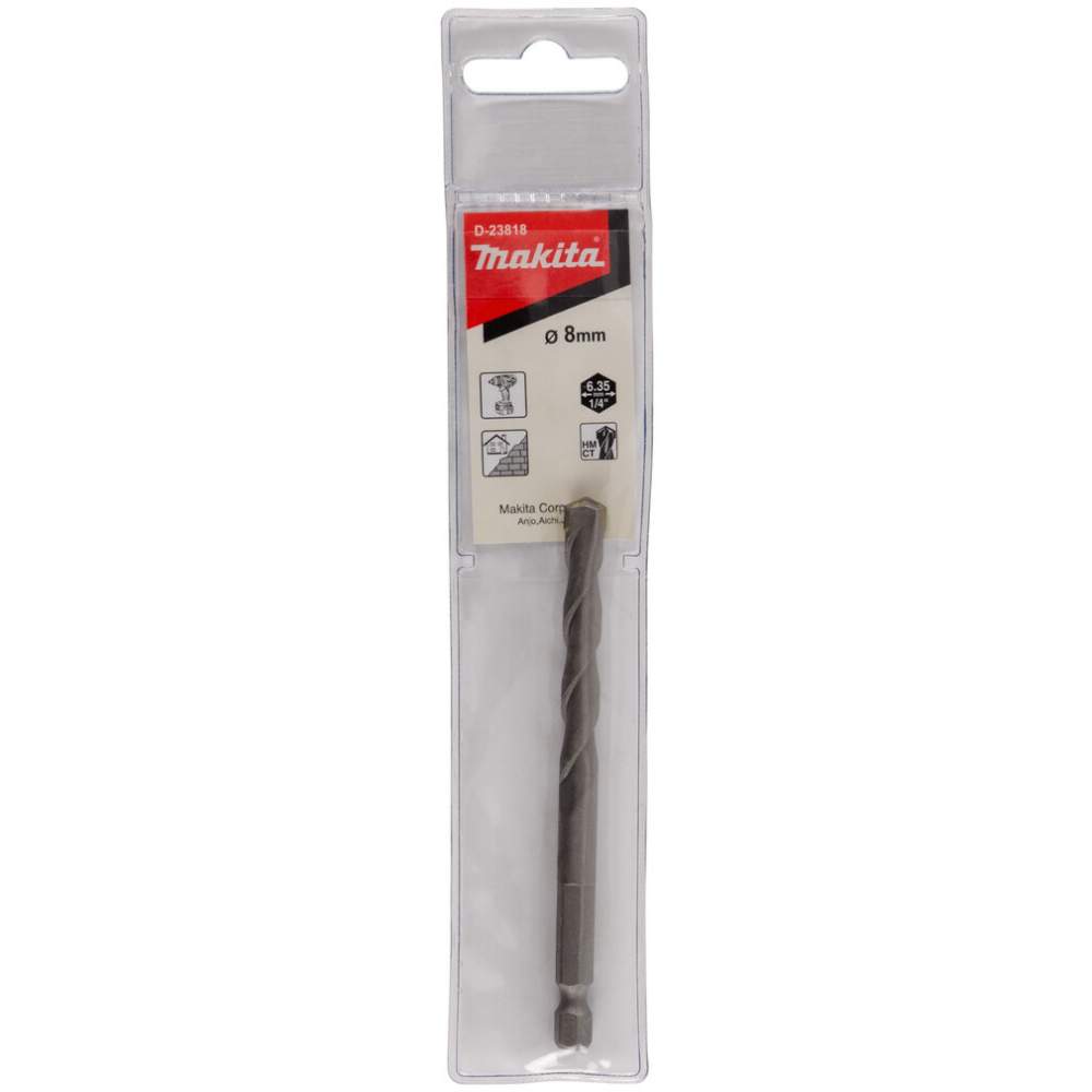 Сверло по бетону MAKITA 8x55x100, 1/4