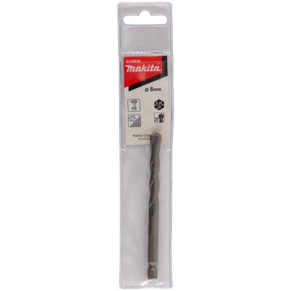 Сверло по бетону MAKITA 8x55x100, 1/4