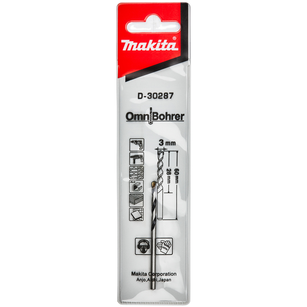 Сверло универсальное MAKITA 3х60