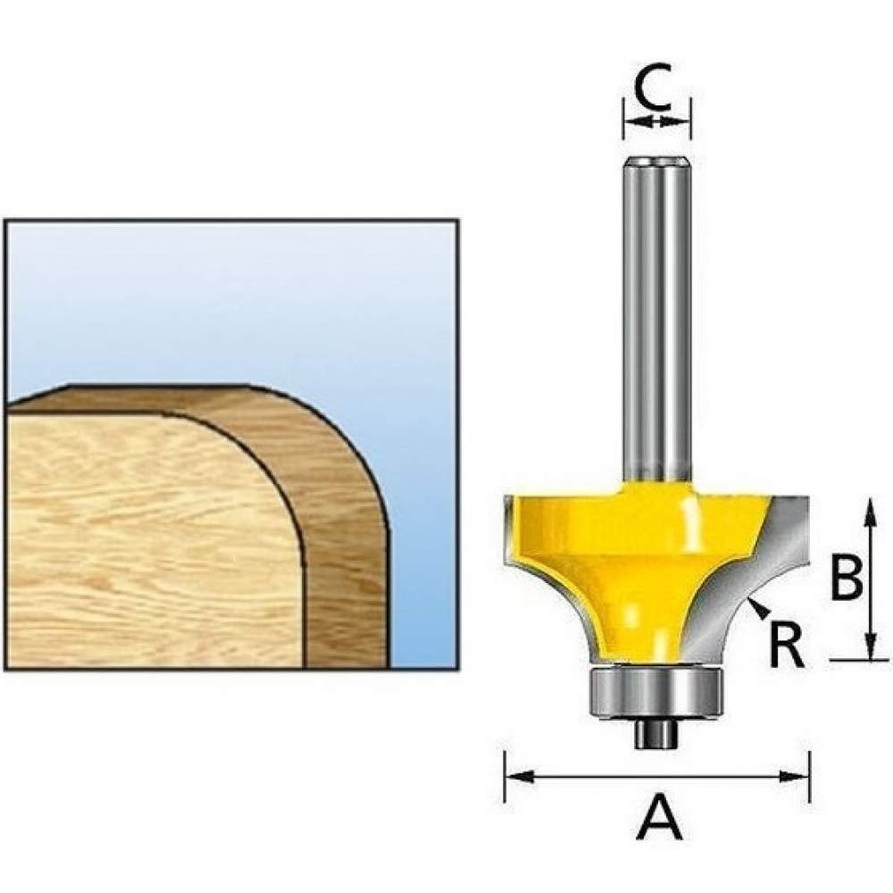 Фреза MAKITA кром.25,4х8мм