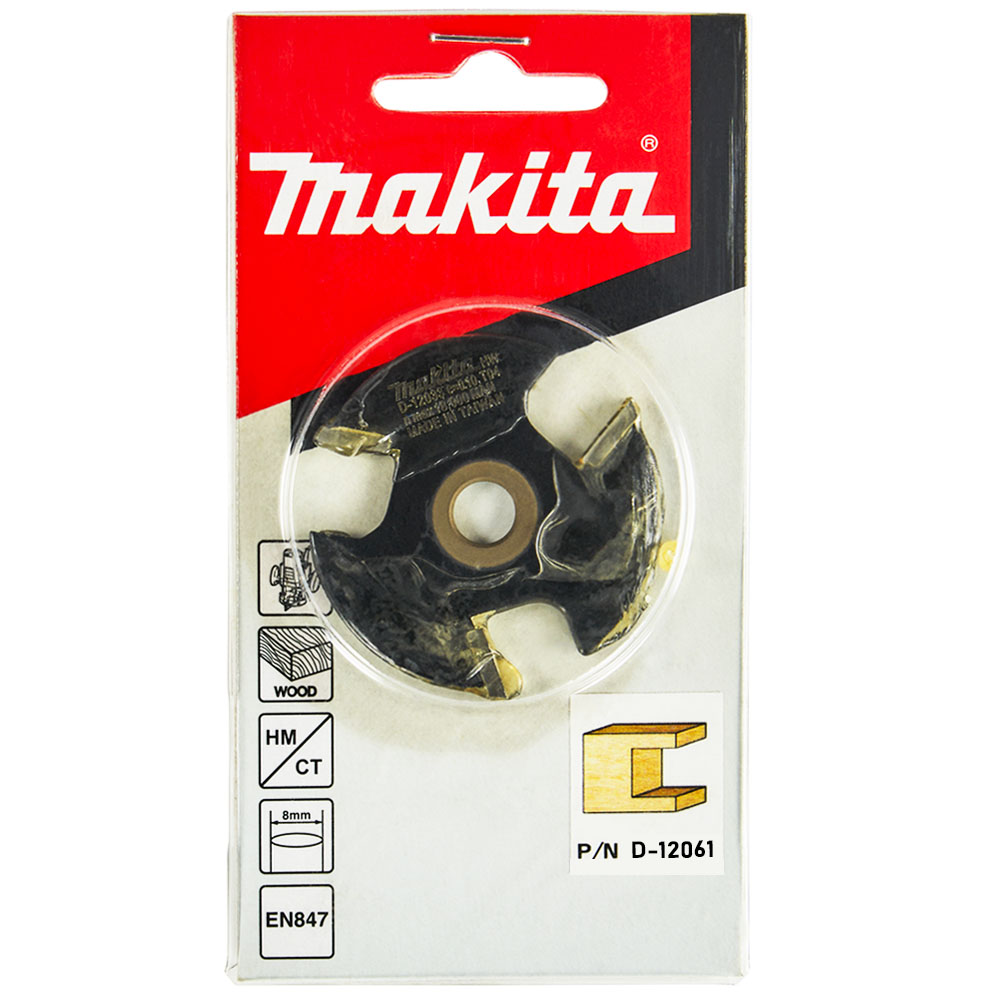 Фреза MAKITA пазовая 47.6х4х8х3Т