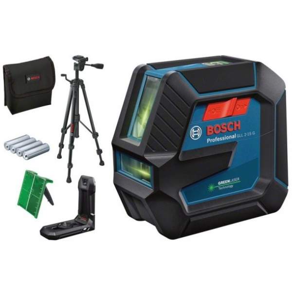 GLL 2-15 G (LB 10, BT 150, carton) [Нивелир лазерный BOSCH]