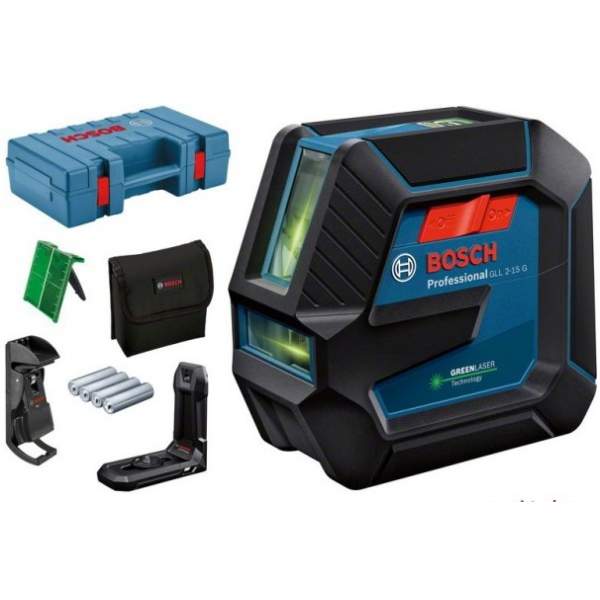 GLL 2-15 G + LB 10 + кейс [Нивелир лазерный BOSCH]