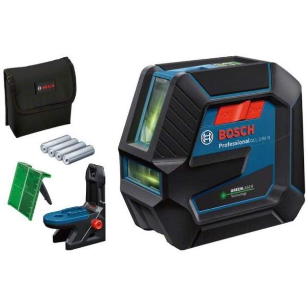 GCL 2-50 G + RM 10 [Нивелир лазерный BOSCH]