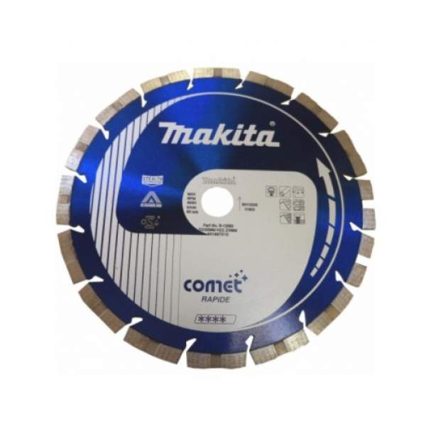 Алмазный диск MAKITA Cosmos Comet Rapide 350х25,4 (3DDG, Stealth)