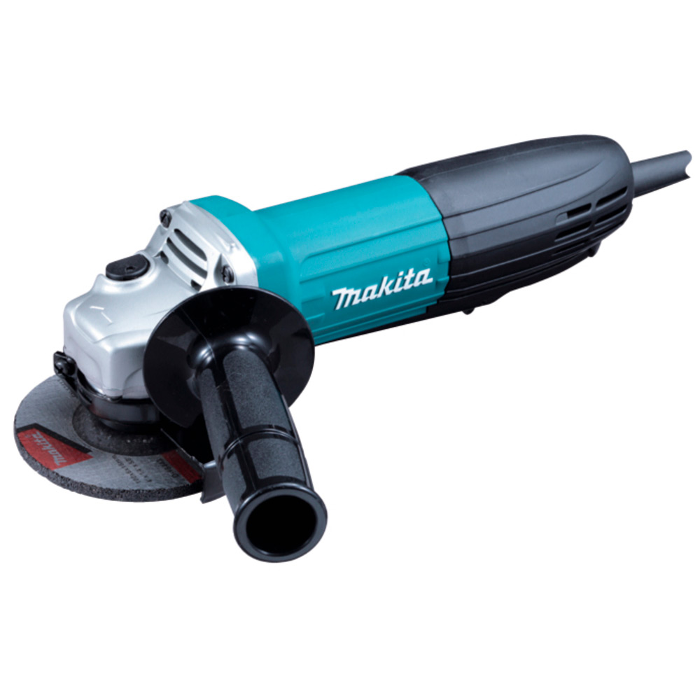 MAKITA УШМ,ф115мм,720Вт,11000об\м,1.9кг,кор,клавиша,шлиф диск