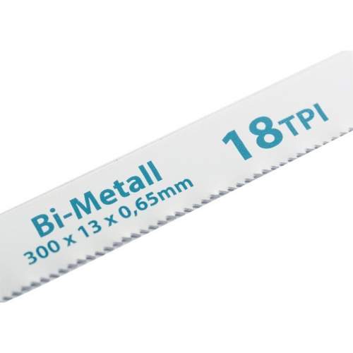 Прочий инструмент GROSS Полотна для ножовки по металлу, 300 мм, 18TPI, BIM, 2 шт.// Gross