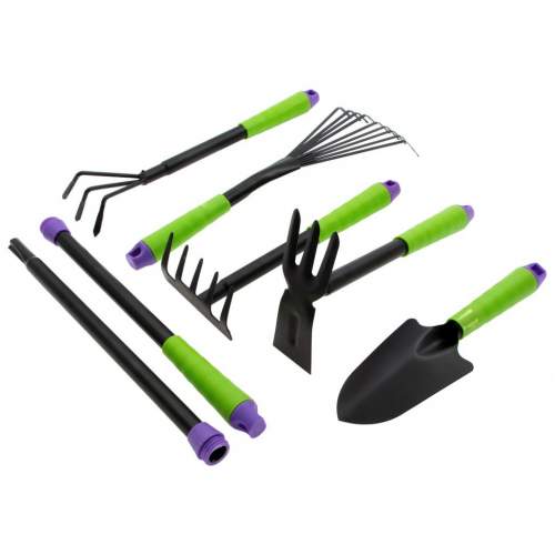 PALISAD Набор садового инструмента, пластиковые рукоятки, 7 предметов, CONNECT// Palisad