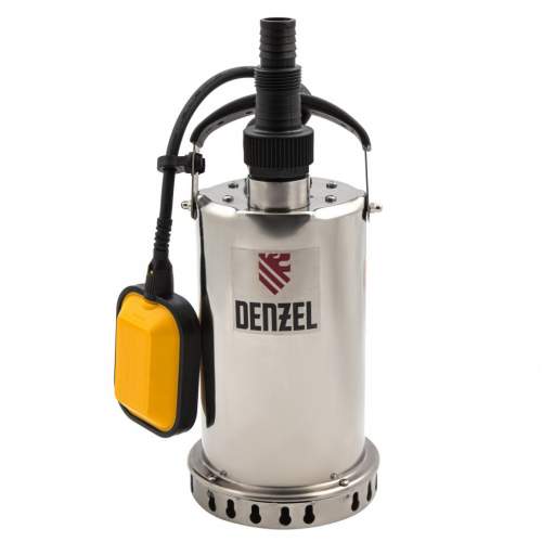 DENZEL Дренажный насос DP600X, 600 Вт, подъем 7,5 м, 8500 л/ч// Denzel