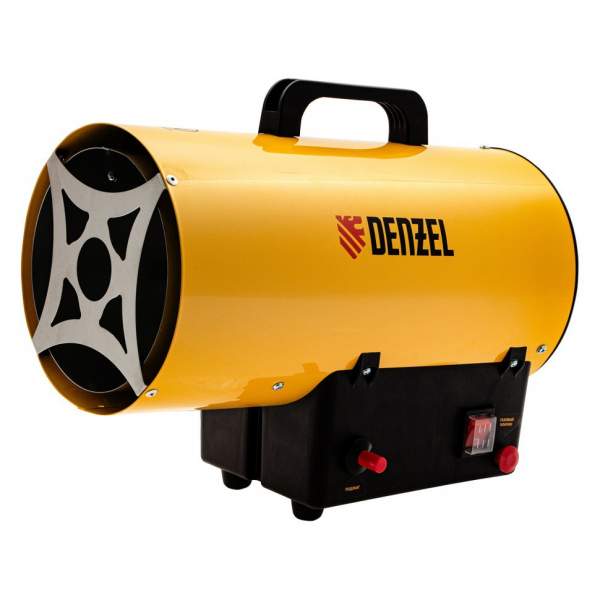 Нагреватель газовый DENZEL Газовая тепловая пушка GHG-10, 10 кВт, 300 м3/ч, пропан-бутан// Denzel