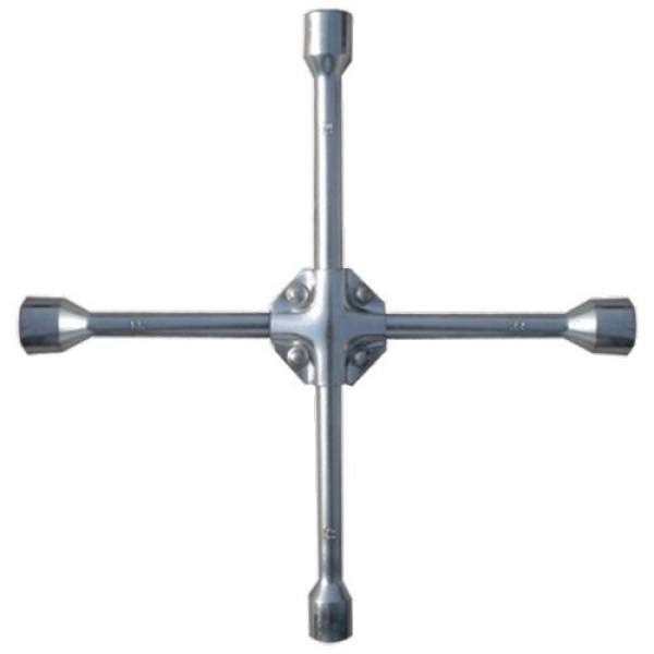 Ключ MATRIX -крест баллонный, 17 х 19 х 21 х 22 мм, усиленный, толщина 16 мм// Matrix