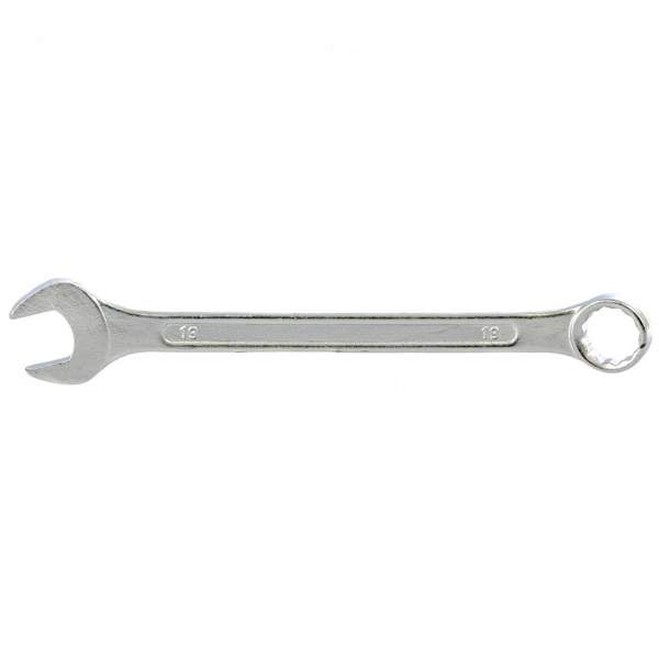 Ключ комбинированный, 19 мм, хромированный// Sparta [Ключ SPARTA комбинированный, 19 мм, хромированный// Sparta]