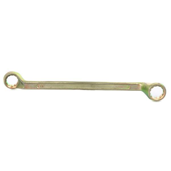 Ключ СИБРТЕХ накидной, 17 х 19 мм, желтый цинк// Сибртех