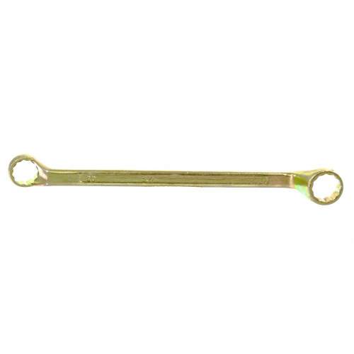 Ключ СИБРТЕХ накидной, 20 х 22 мм, желтый цинк// Сибртех