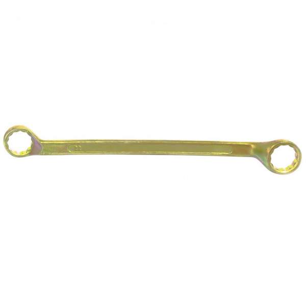 Ключ СИБРТЕХ накидной, 22 х 24 мм, желтый цинк// Сибртех
