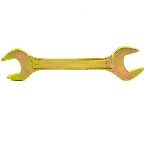 Ключ СИБРТЕХ рожковый, 30 х 32 мм, желтый цинк// Сибртех