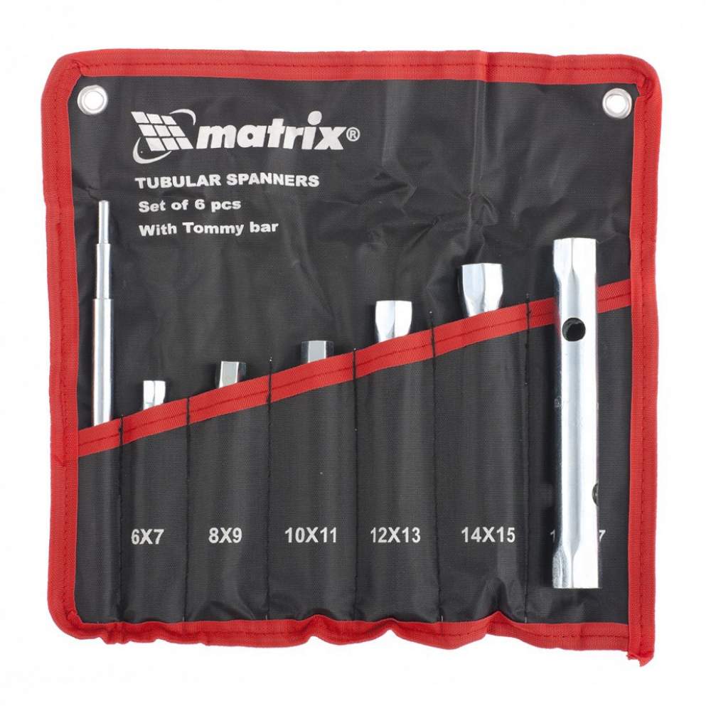 Набор ключей MATRIX трубчатых торцевых 7 пр// Matrix