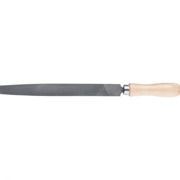 Шлифование СИБРТЕХ Напильник, 150 мм, плоский, деревянная ручка// Сибртех