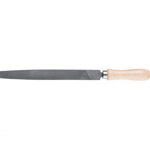 Шлифование СИБРТЕХ Напильник, 250 мм, плоский, деревянная ручка// Сибртех
